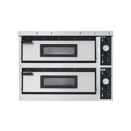 Four à pizza électrique 4+4 pizza 2 niveaux - ARKA - Four à pizza électrique