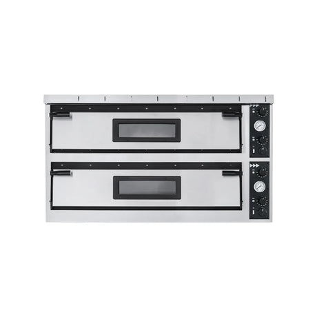 Four à pizza électrique 9+9 pizza 2 niveaux - ARKA - Four à pizza électrique