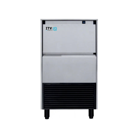 Machine à glaçons pleins avec pompe de relevage - refroidissement à air - Réserve 15kg