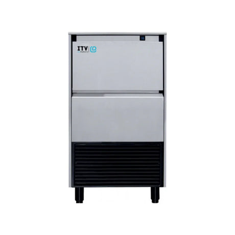 Machine à glaçons pleins refroidissement à air - Réserve 15kg