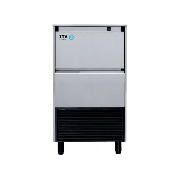Machine à glaçons pleins 47 Kg - Réserve 20Kg - avec pompe de relevage - refroidissement à air