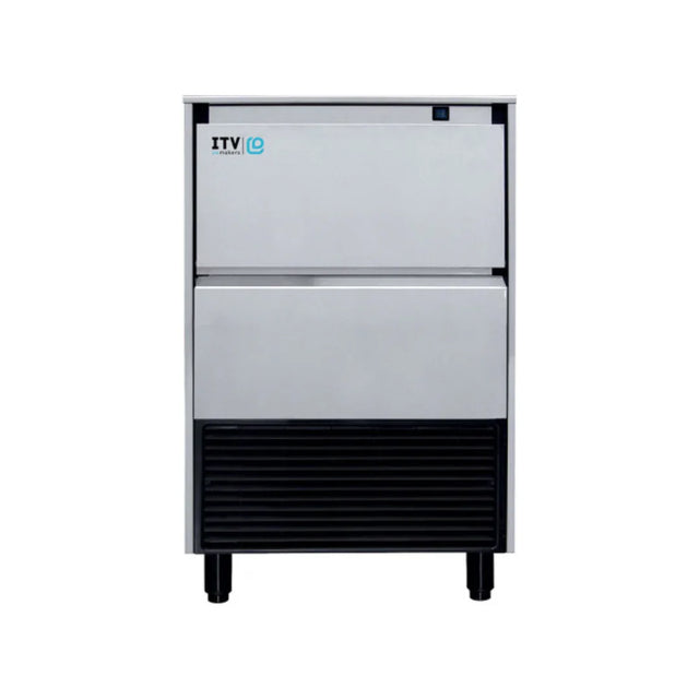 Machine à glaçons pleins refroidissement à air - Réserve 25kg