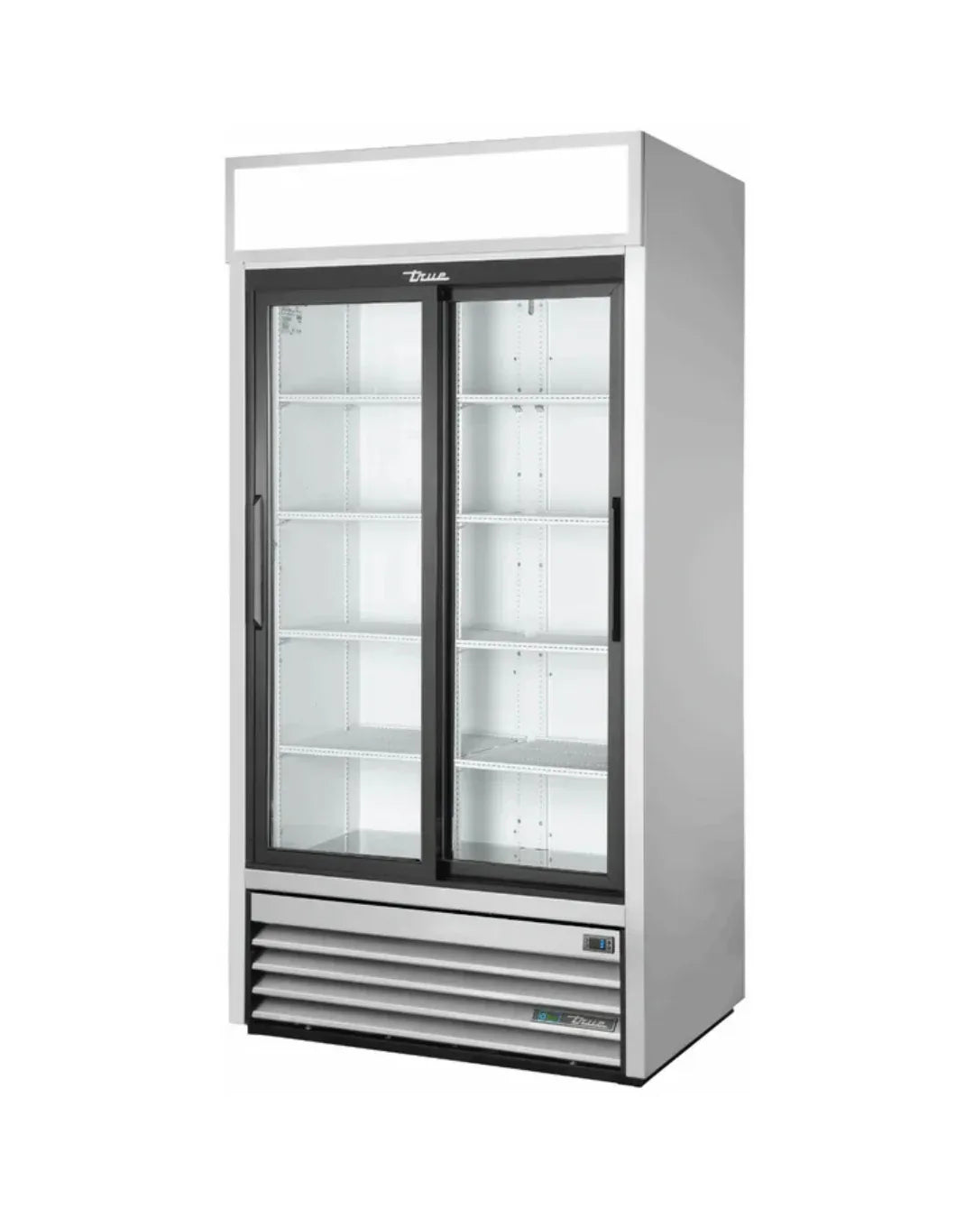 Armoire réfrigérée positive 2 portes vitrées coulissantes - Série GDM TRUE - 934 litres - 1004x759x1998mm - TRUE REFRIGERATIO