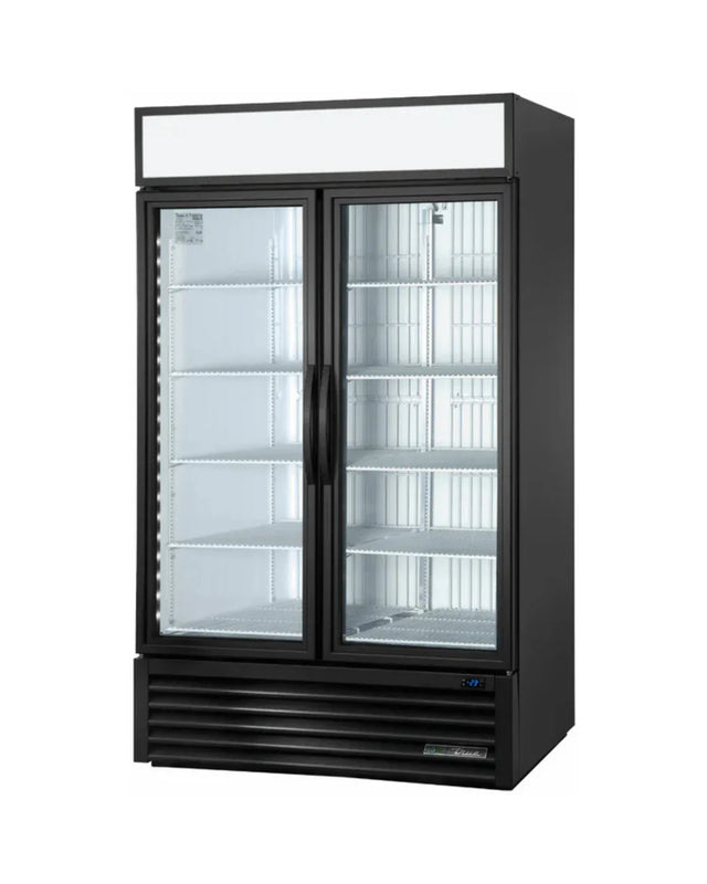 Armoire réfrigérée négative congélateur 2 portes vitrées battantes - Série GDM TRUE - 1091L TRUE REFRIGERATION vue 1