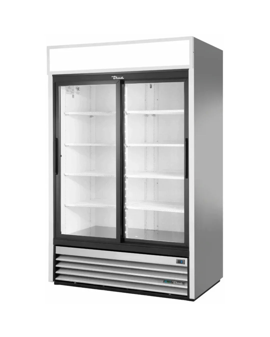 Armoire réfrigérée positive 2 portes vitrées coulissantes - Série GDM TRUE - 1274 litres - 1299x759x1998mm - TRUE REFRIGERATI