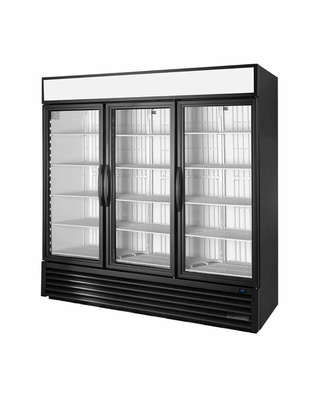 Armoire réfrigérée négative congélateur 3 portes vitrées battantes - Série GDM TRUE - 2039L TRUE REFRIGERATION vue 1