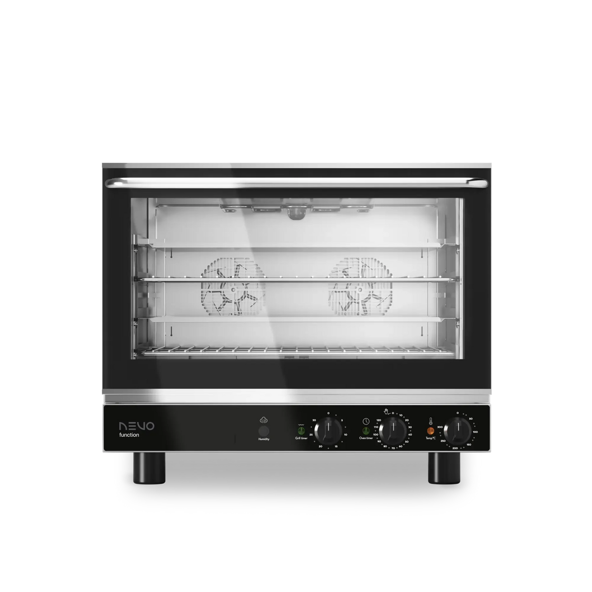 Four à convection 4 niveaux GN 1/1 + humidificateur manuelle - 230V MODULAR GERU411S vue 1 - Usine CHR