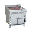 Grillade à gaz - Churrasco - 1 broche rotative + 1 grille fixe - GRESILVA - Churrasco grill horizontal