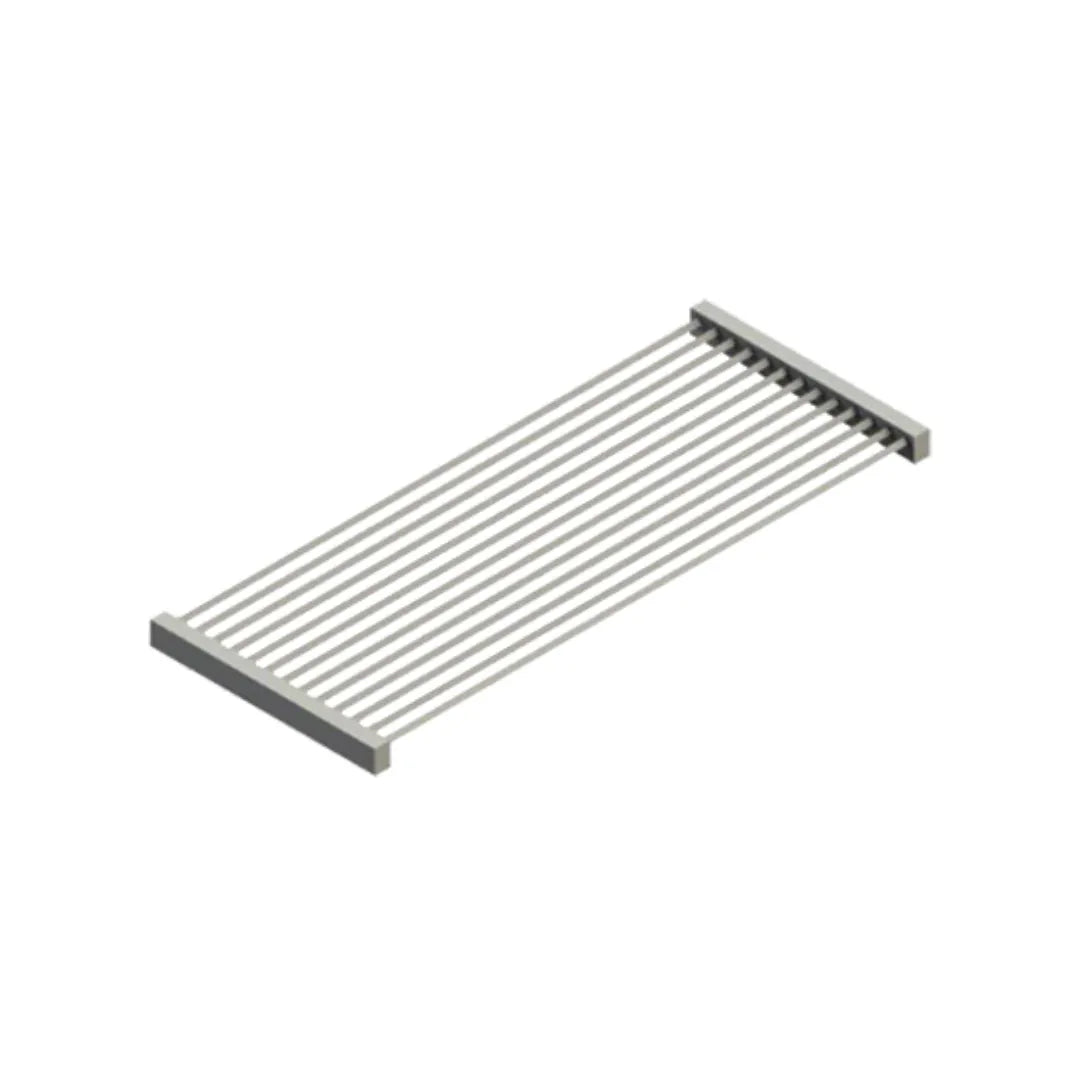 Grille fixe pour grillade charcoal à gaz - Churrasco - GRESILVA - Churrasco grill horizontal