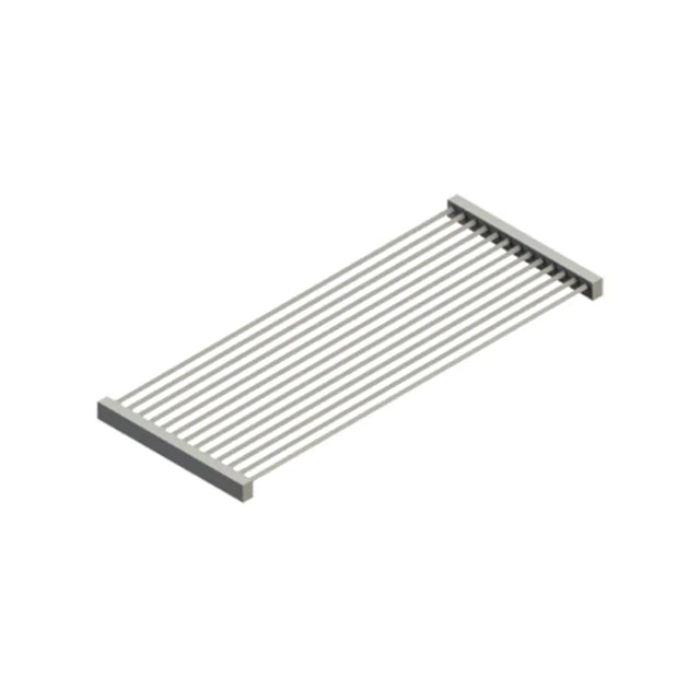 Grille fixe pour grillade charcoal à gaz - Churrasco - GRESILVA - Churrasco grill horizontal