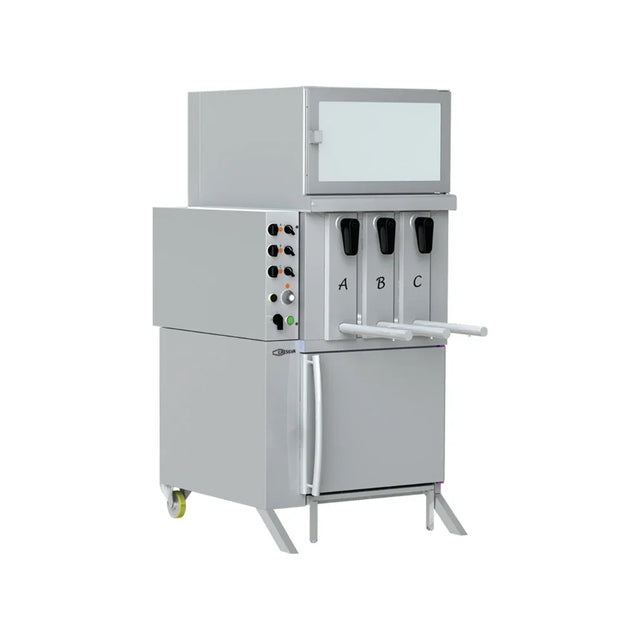 Grillade vertical électrique - Churrasco - 3 tiroirs GRESILVA GRE.V3.A10 vue 1 - Usine CHR