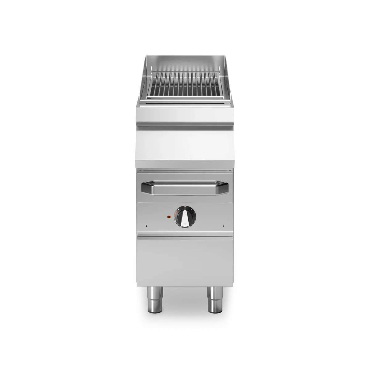 Grill à eau 1 zone électrique sur meuble fermé - 6 kW 400V Tri - 400x730x870mm MODULAR R70/40AGEI vue 1 - Usine CHR