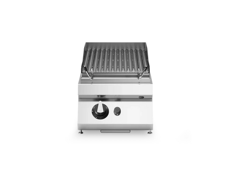 Grill à pierre de lave 1 zone à gaz à poser - 7,5 kW Gaz - 400x730x280mm MODULAR R70/40GRLI/T vue 1 - Usine CHR