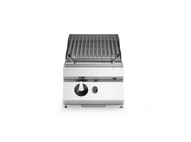 Grill à pierre de lave 1 zone à gaz à poser - 7,5 kW Gaz - 400x730x280mm MODULAR R70/40GRLI/T vue 1 - Usine CHR