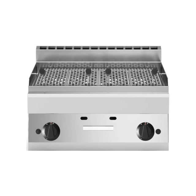 Grill en pierre de lave en fonte à poser (2 zones) MODULAR F65/70GRLG/T vue 1 - Usine CHR