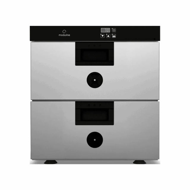 Armoire de maintien en température 2 tiroirs +30/+120°C - Capacité : 1 GN 1/1 150mm - 450x660x520mm MODULINE vue 1 - Usine