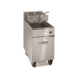 Friteuse électrique sur meuble 2 x 14 litres résistances fixes - 394x762x914mm - 14 kW Triphasé 400V - IMPERIAL - Friteuse él