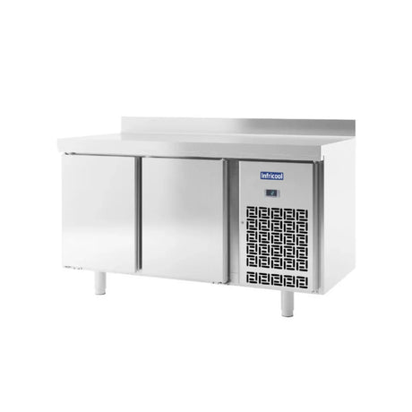 Table réfrigérée positive avec dosseret 2 portes -2/+8°C - 255L INFRICO IM602P vue 1 - Usine CHR