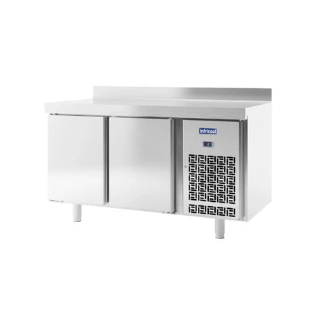Table réfrigérée négative avec dosseret 2 portes -10/-20°C - 255L INFRICO IM602PN vue 1 - Usine CHR