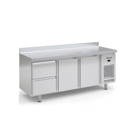 Table réfrigérée positive avec dosseret 3 portes -2/+8°C - 465L INFRICO IM703P vue 1 - Usine CHR