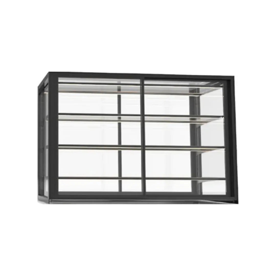 Vitrine de présentation neutre 3 niveaux à poser - 1200 SAYL IN-120-50N vue 1 - Usine CHR