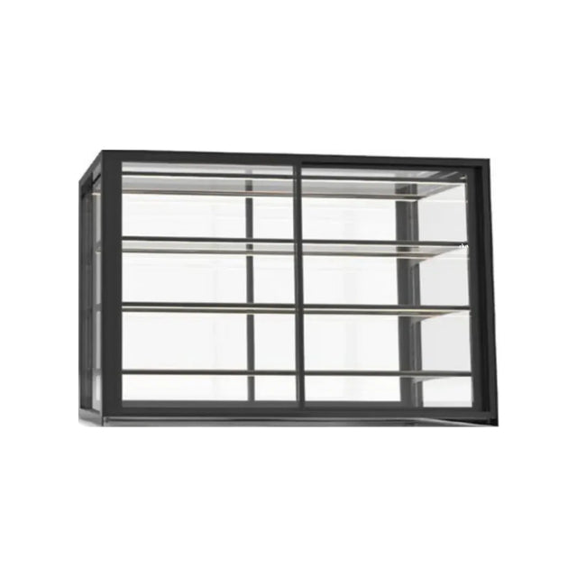Vitrine de présentation neutre 3 niveaux à poser - 1200 SAYL IN-120-50N vue 1 - Usine CHR
