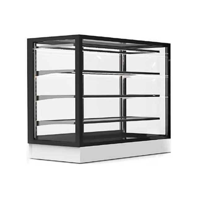 Vitrine de présentation chaude 4 niveaux à poser - 1200 - SAYL - Vitrine de présentation