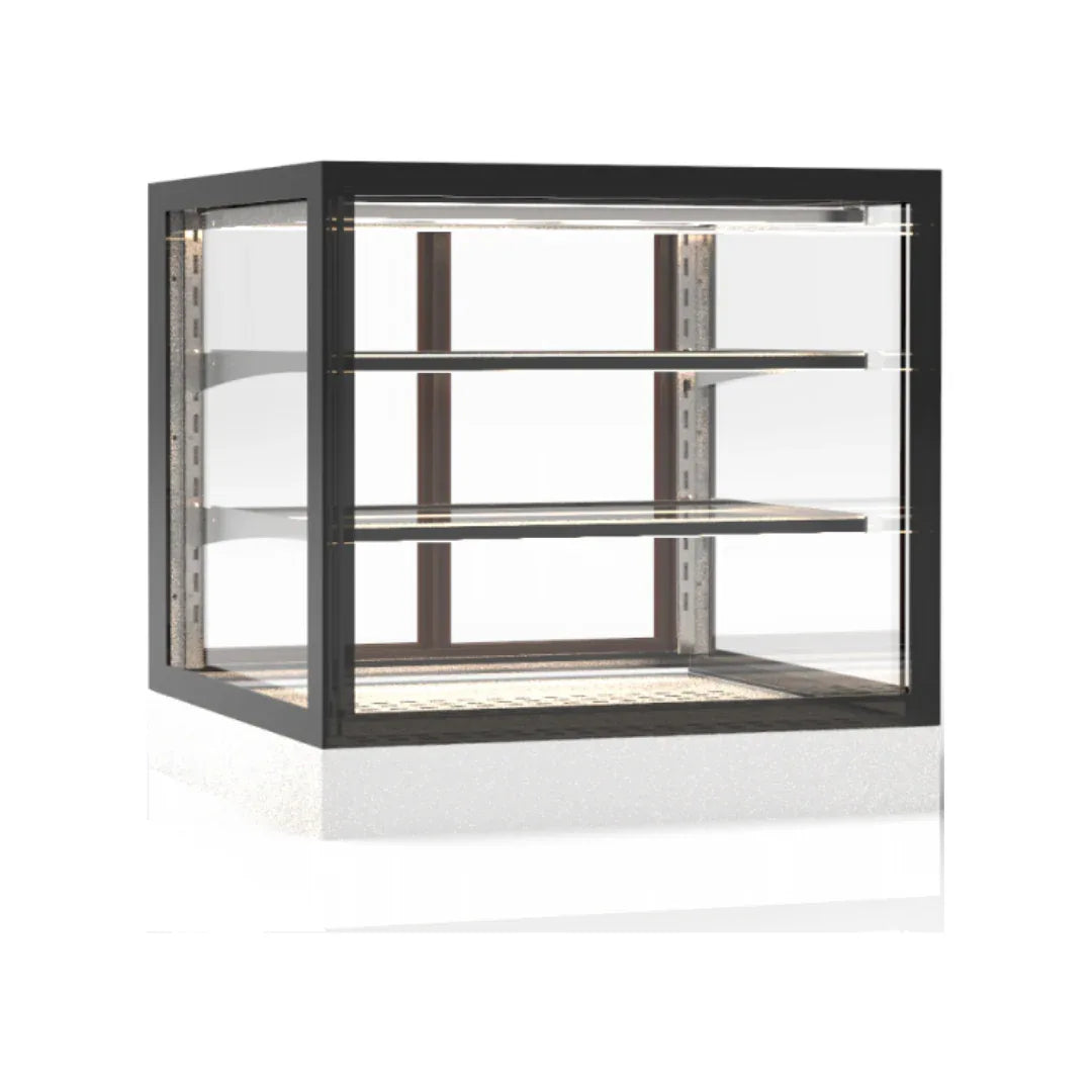 Vitrine de présentation chaude 3 niveaux à poser - 600 - SAYL - Vitrine de présentation