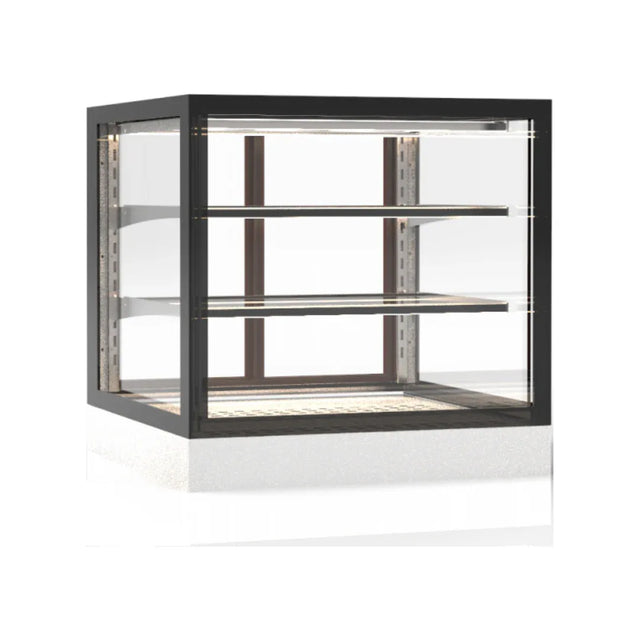 Vitrine de présentation chaude 3 niveaux à poser - 600 - SAYL - Vitrine de présentation