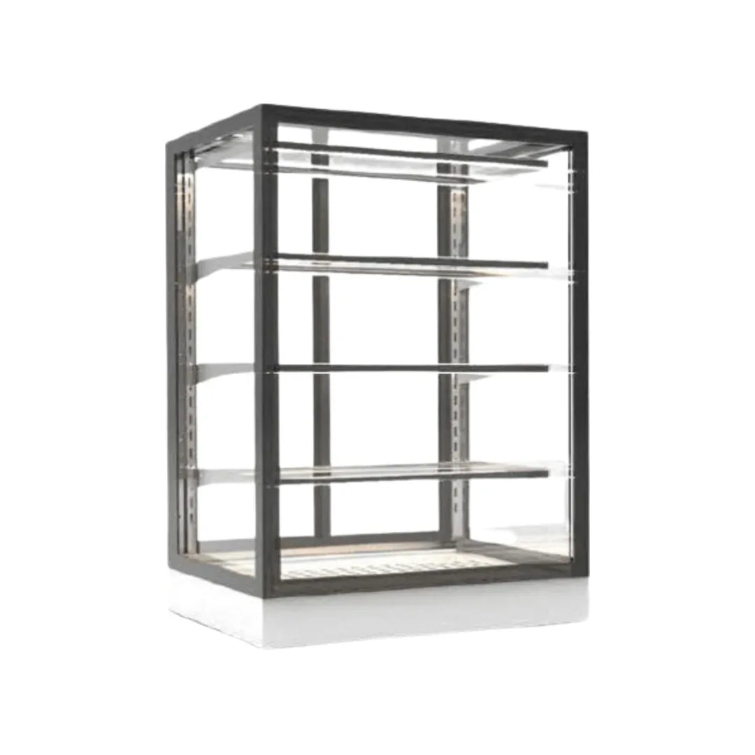 Vitrine de présentation chaude 4 niveaux à poser - 600 - SAYL - Vitrine de présentation