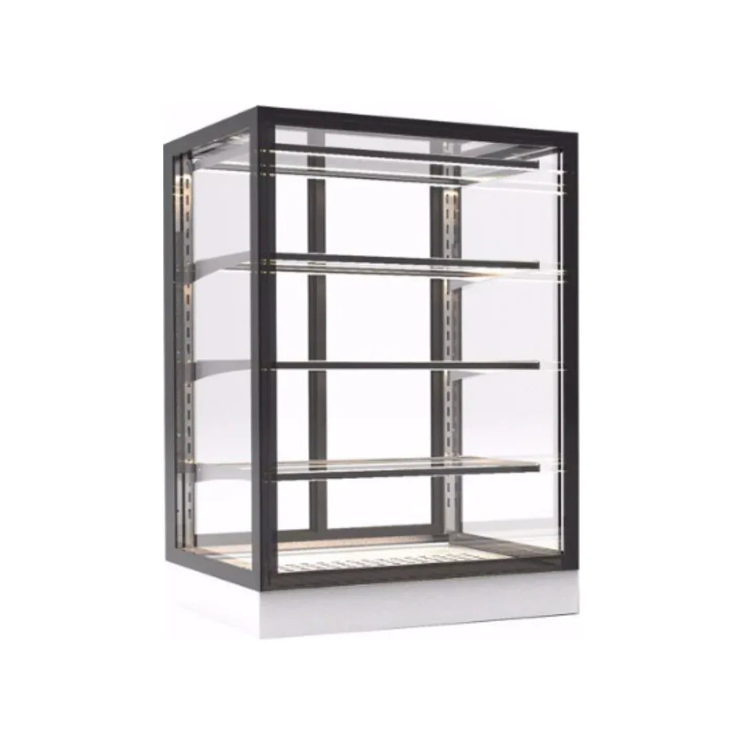 Vitrine de présentation chaude libre service 4 niveaux à poser - 600 SAYL IN-60-90CG vue 1 - Usine CHR