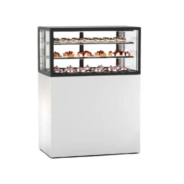 Vitrine de présentation chaude libre service 3 niveaux - 1000 - SAYL - Vitrine de présentation