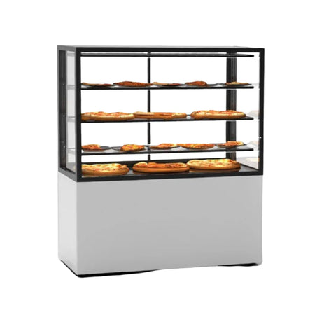 Vitrine de présentation chaude 4 niveaux - 1200 SAYL IN120/80-140C vue 1 - Usine CHR