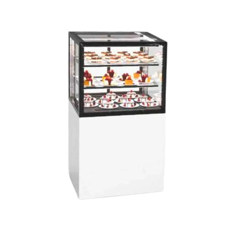 Vitrine de présentation chaude libre service 3 niveaux - 600 SAYL IN60/50-110CG vue 1 - Usine CHR