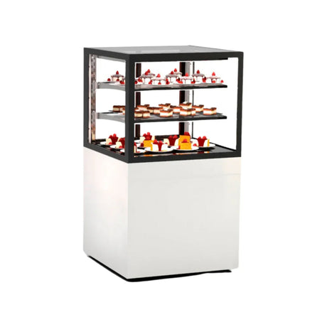 Vitrine de présentation neutre libre service 3 niveaux - 600 SAYL IN60/50-110NG vue 1 - Usine CHR