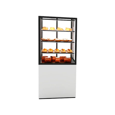 Vitrine de présentation chaude 4 niveaux - 600 SAYL IN60/80-140C vue 1 - Usine CHR