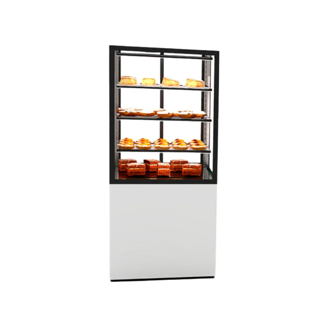 Vitrine de présentation chaude 4 niveaux - 600 SAYL IN60/80-140C vue 1 - Usine CHR
