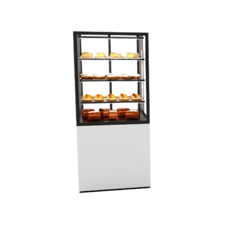 Vitrine de présentation réfrigérée libre service 4 niveaux - 600 SAYL IN60/80-140G vue 1 - Usine CHR