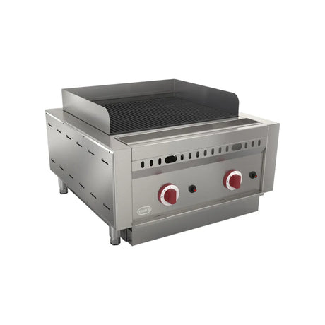 Grillade charcoal gaz à poser 2 zones - Puissance : 18 kW - MIRROR - Grillade & Charcoal