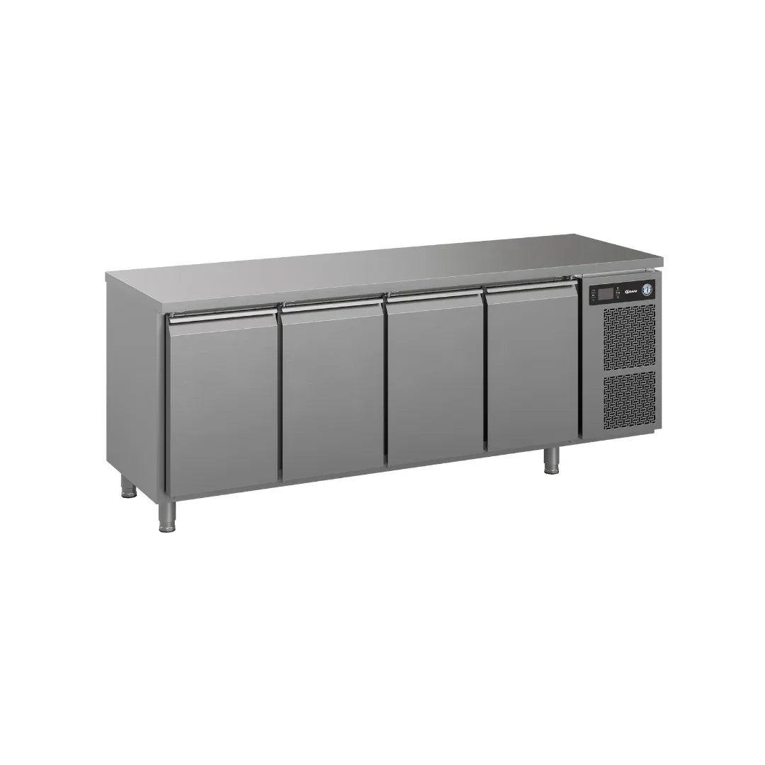 Table réfrigérée positive 4 portes -2/+8°C - 625L HOSHIZAKI K 4 A DL DL DL DR L E vue 1 - Usine CHR