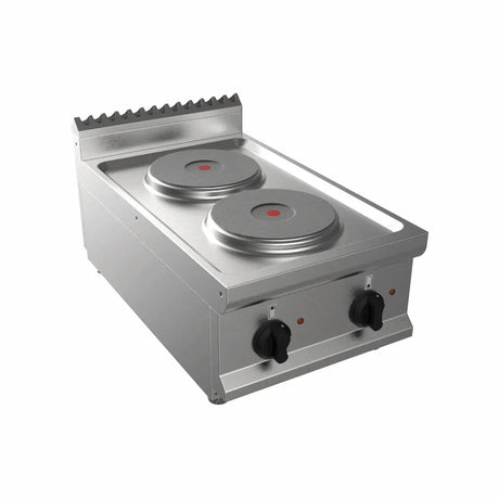Cuisinière électrique 2 feux à poser 5.2kW CASTA L7/CUET2BB vue 1 - Usine CHR