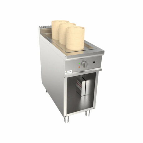 Cuiseur Vapeur pour Dim Sum électrique sur meuble ouvert GN 1/1 24L - CASTA - Cuiseur à vapeur pour Dim Sum