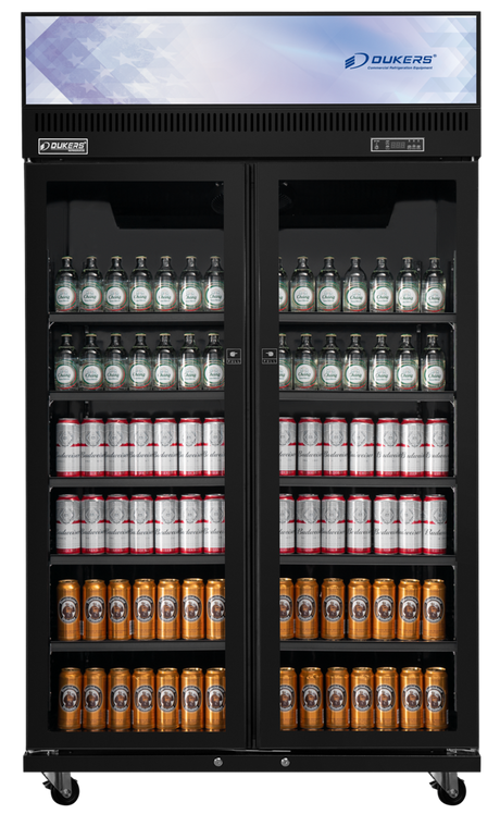 Armoire à boissons réfrigérée 2 portes avec canopy