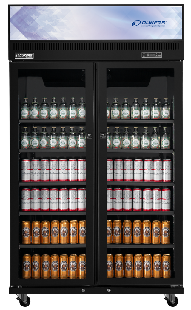 Armoire à boissons réfrigérée 2 portes avec canopy