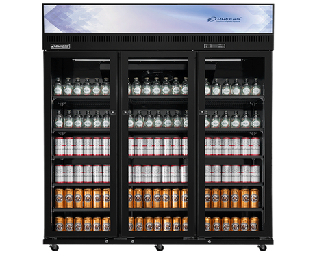 Armoire à boissons réfrigérée 3 portes avec canopy