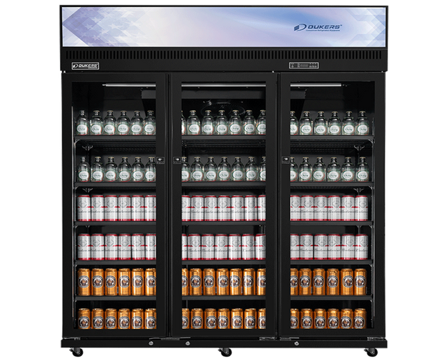 Armoire à boissons réfrigérée 3 portes avec canopy