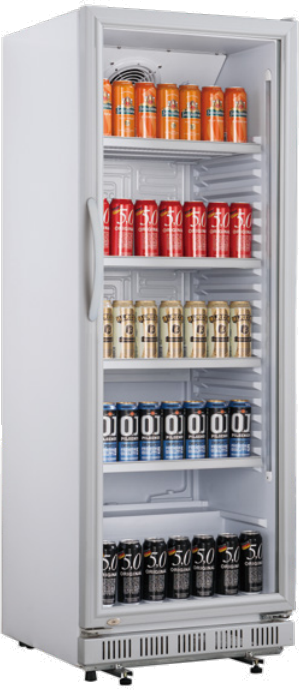 Armoire à boissons réfrigérée 1 porte sans canopy