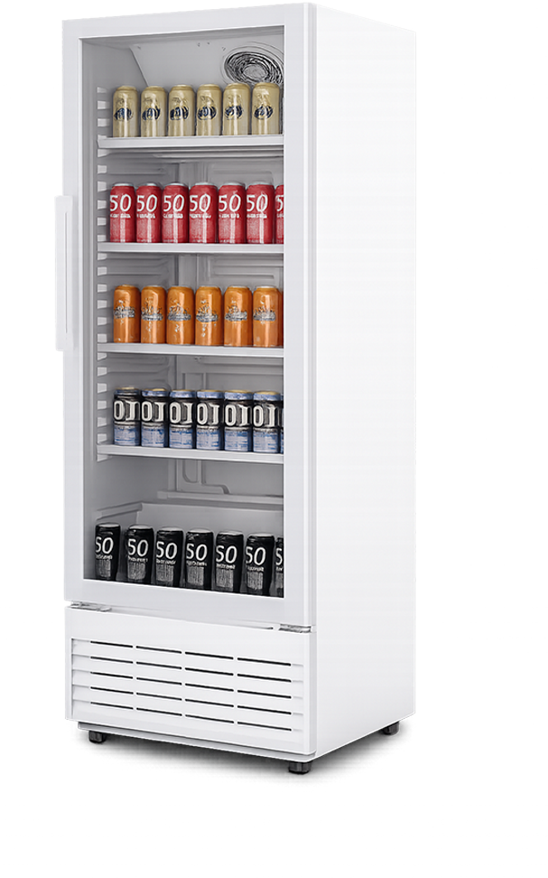 Armoire à boissons réfrigérée 1 porte sans canopy