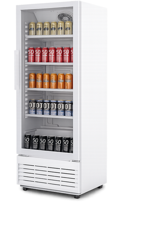 Armoire à boissons réfrigérée 1 porte sans canopy