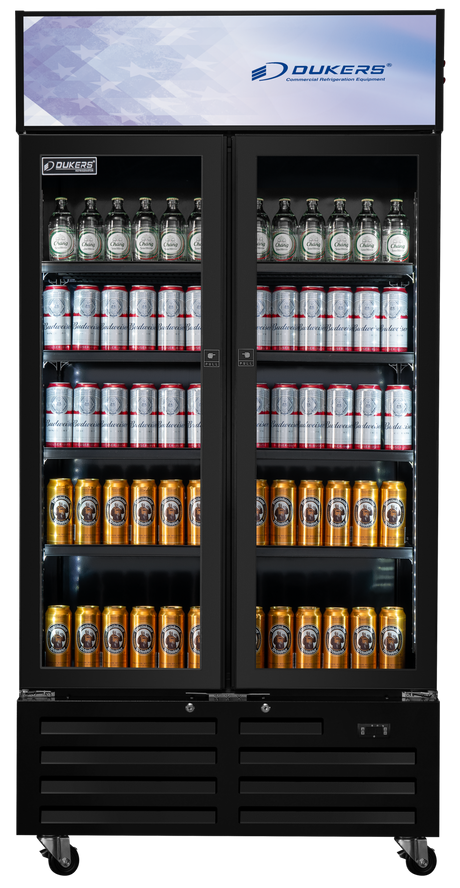 Armoire à boissons réfrigérée 2 portes avec canopy